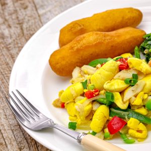 Ackee and saltfish
